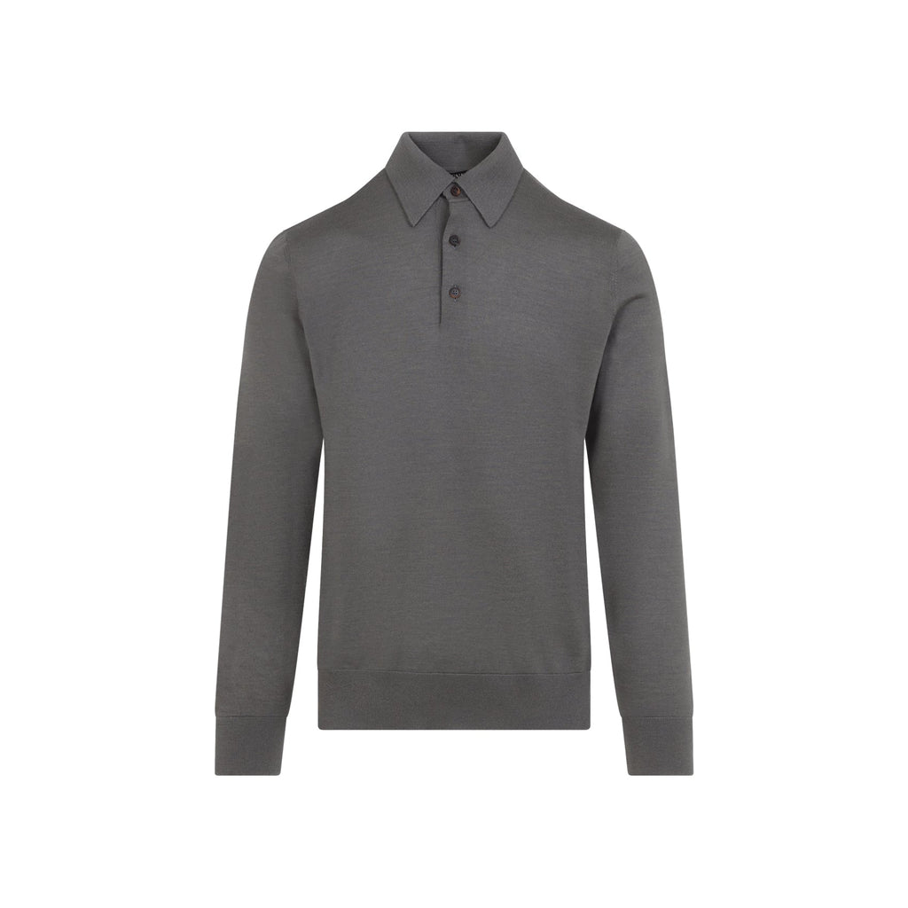 Zegna Cashmere And Silk Polo Men