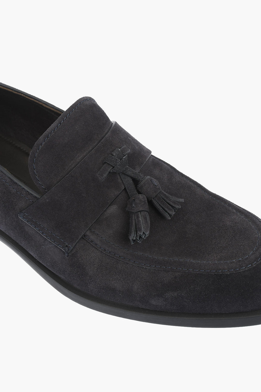 0405~EZ TAILORING Suede Tassel Loafer SIENA