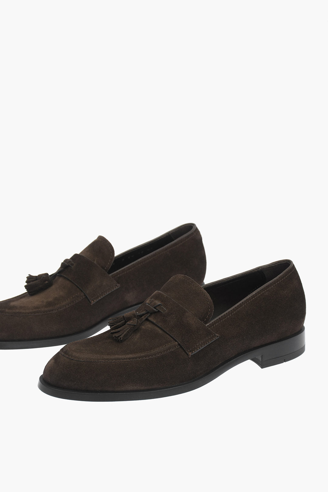 0405~EZ TAILORING Suede Tassel Loafer SIENA