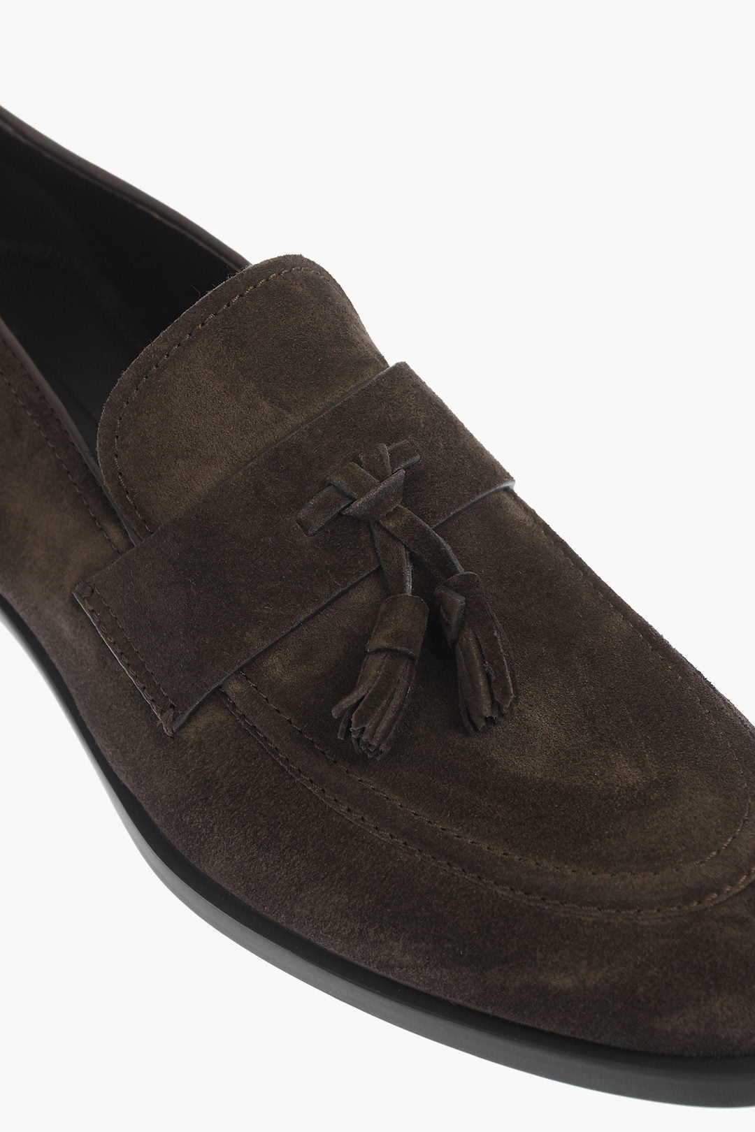 0405~EZ TAILORING Suede Tassel Loafer SIENA