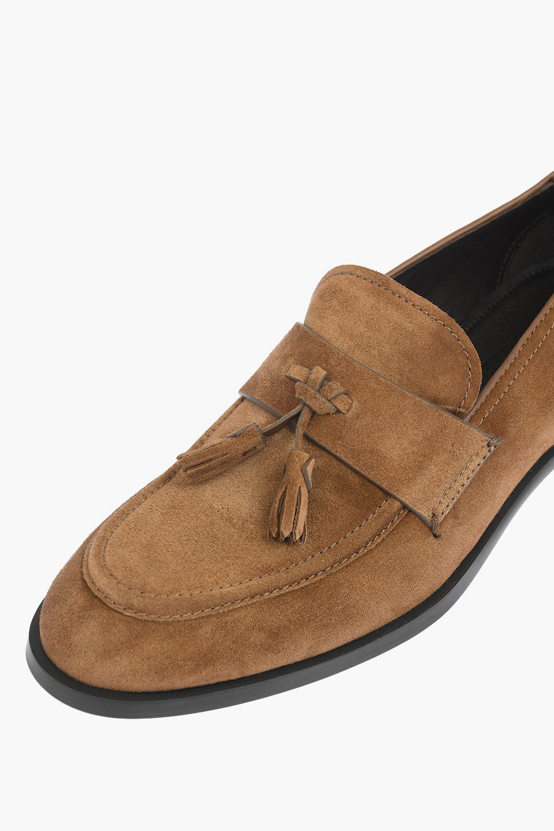 0405~EZ TAILORING Suede Tassel Loafer SIENA FLEX