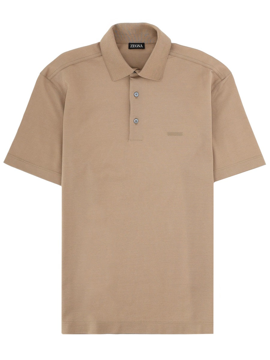 Zegna Men Polo Regular Fit