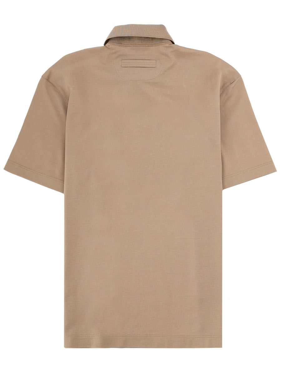 Zegna Men Polo Regular Fit