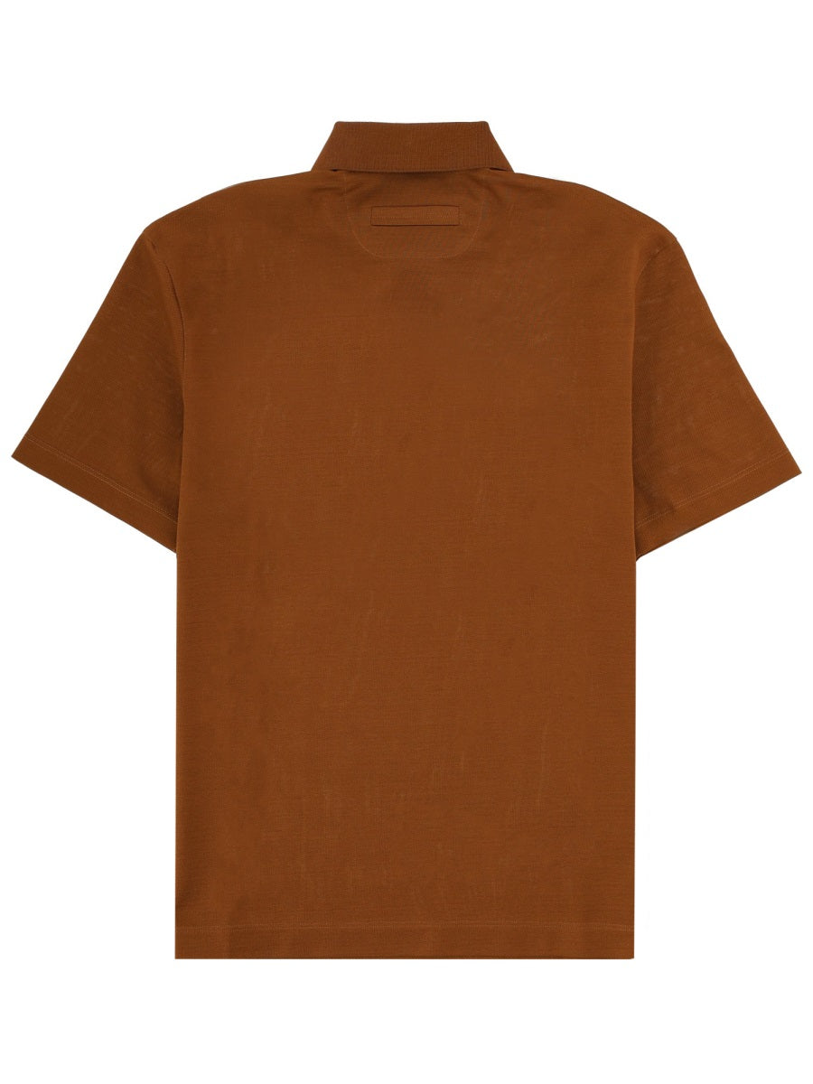 Zegna Men Polo Regular Fit