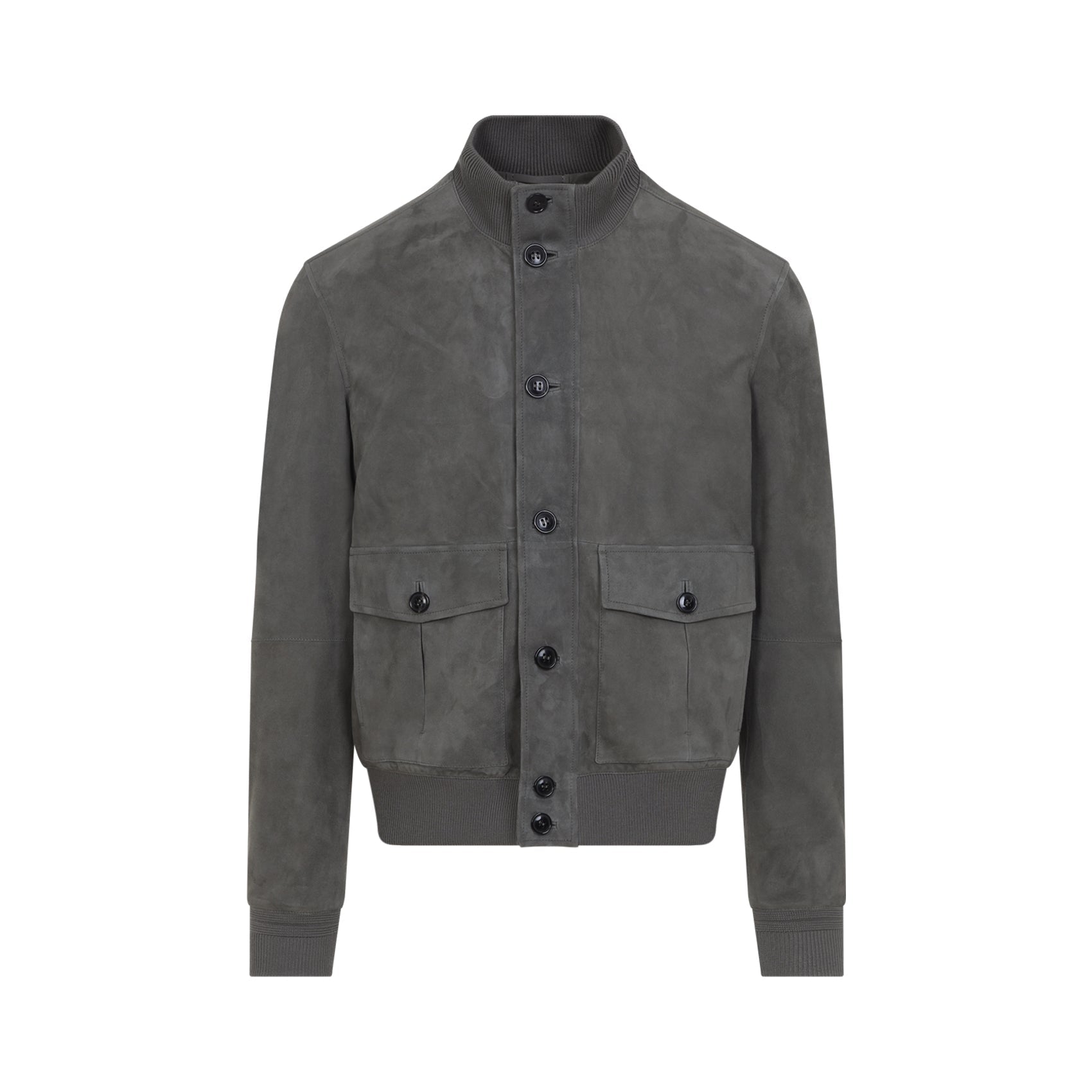 Zegna Leather Blouson Jacket Men