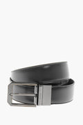 1500~Reversible Leather and Hammered Leather Belt