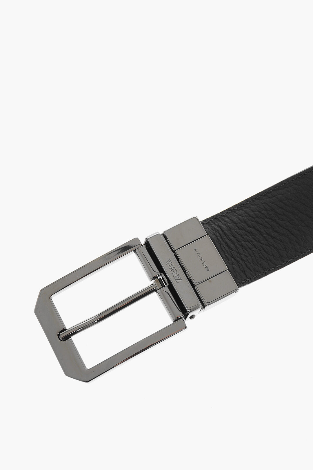 0405~Reversible Leather and Hammered Leather Belt