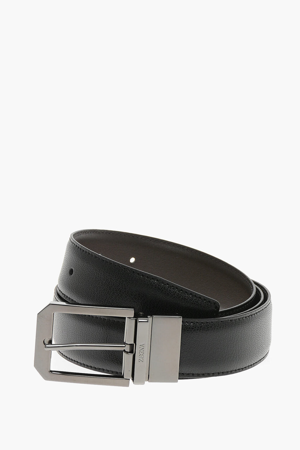 1500~Leather Belt with Metal Buckle