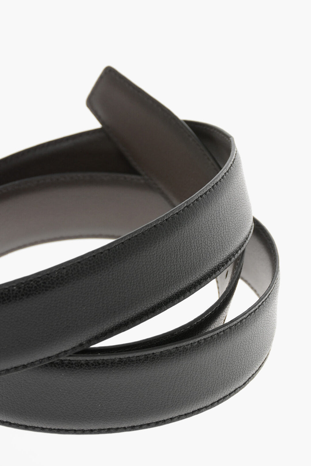 1500~Leather Belt with Metal Buckle