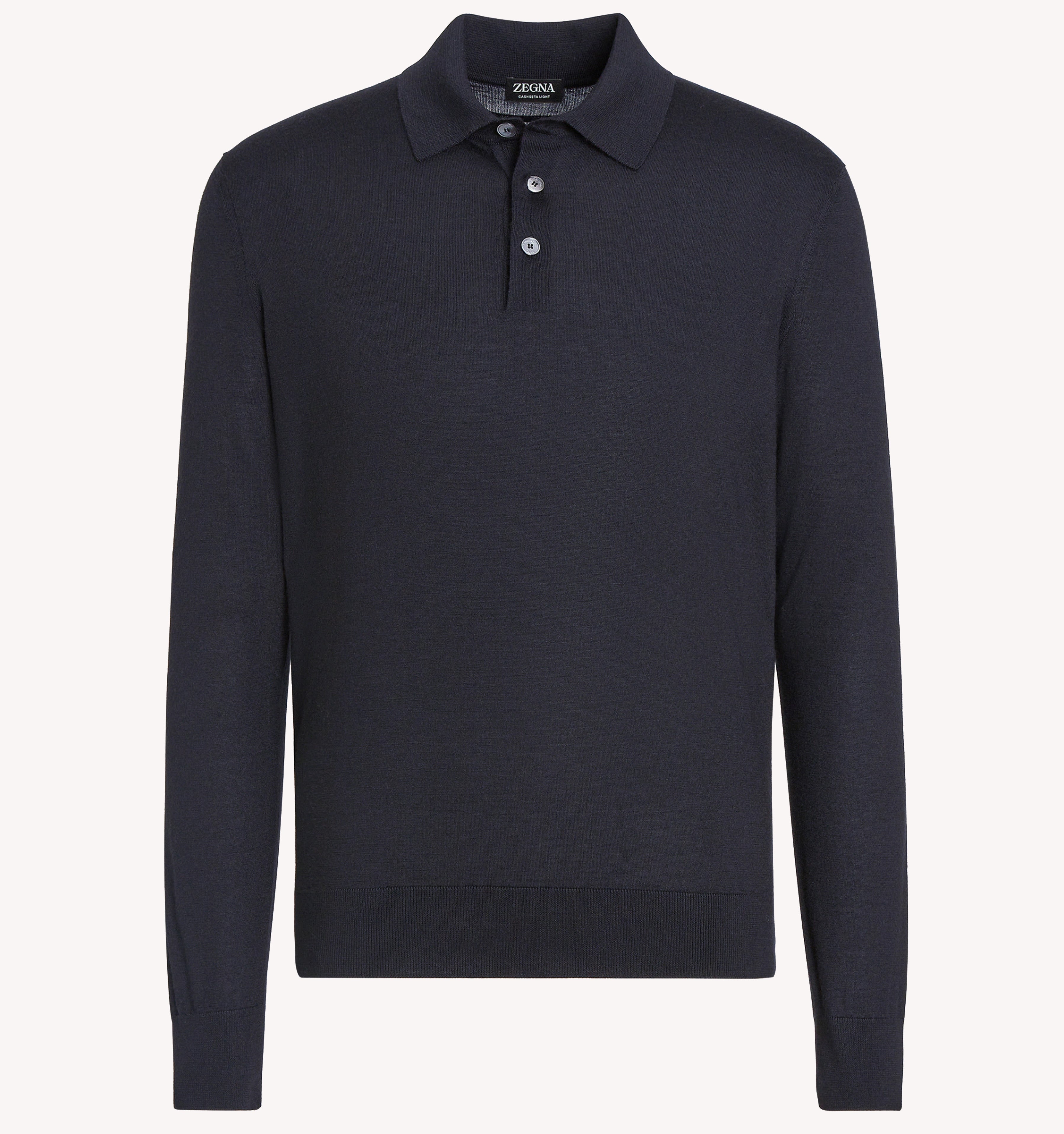 Zegna Polo in Navy Blue