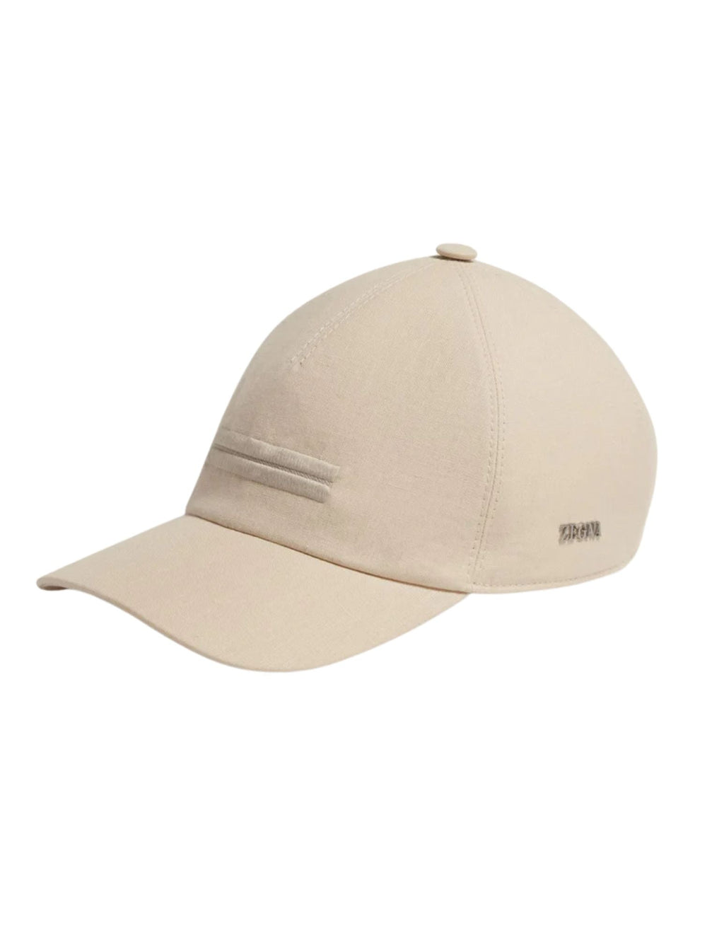 Oasi Lino Baseball Cap | Light Beige