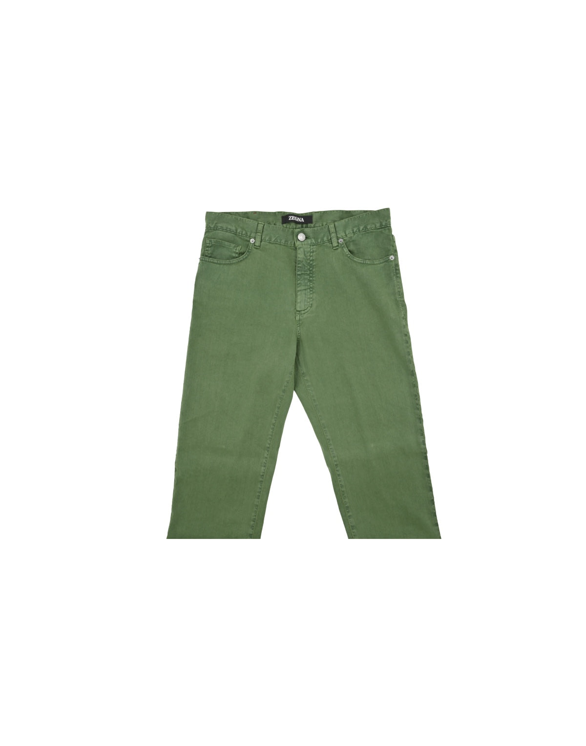ZEGNA Comfort Linen and Cotton 5 Pocket Pants