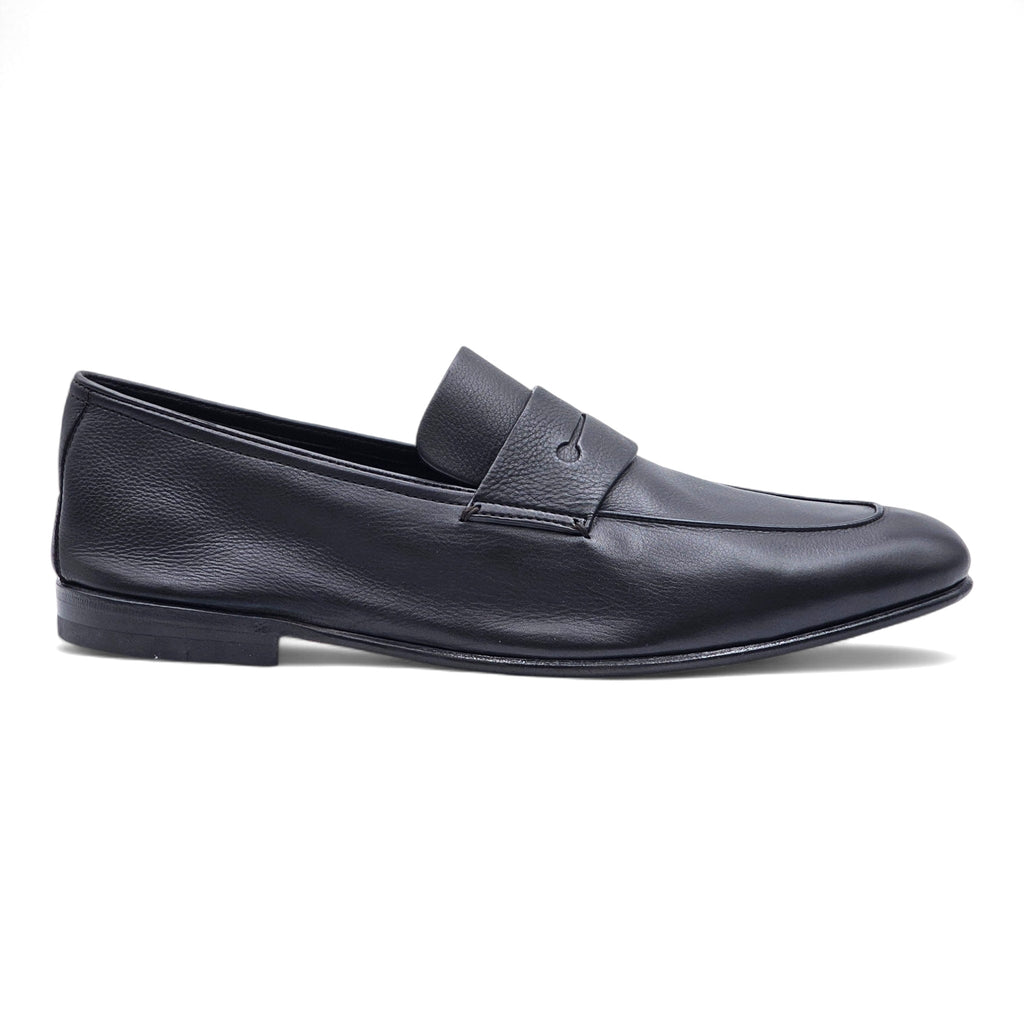Zegna L'Asola Penny Loafers - Leather - Dark Brown