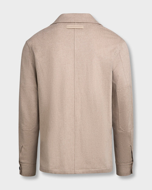 Beige Oasi Cashmere Alba Overshirt