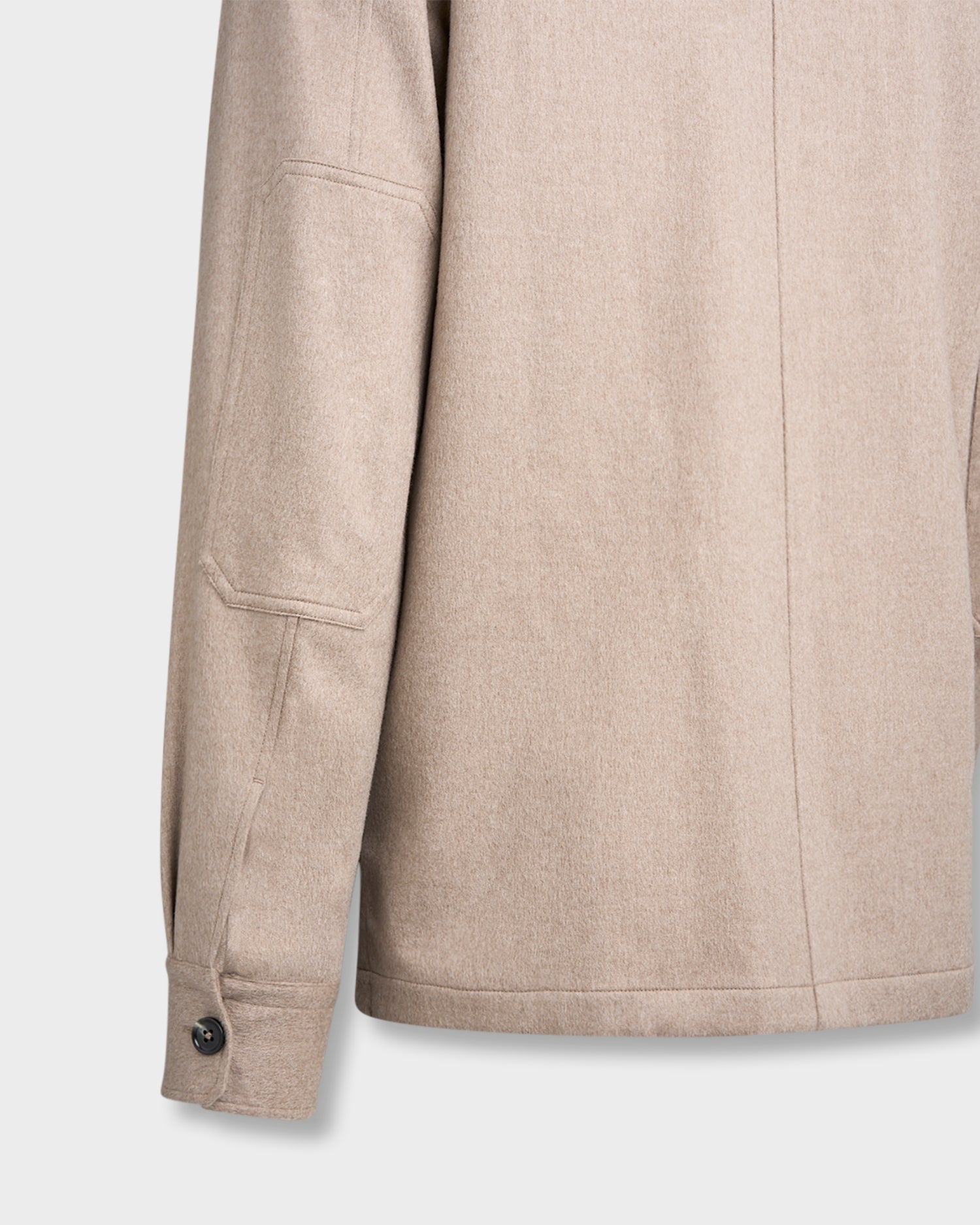 Beige Oasi Cashmere Alba Overshirt