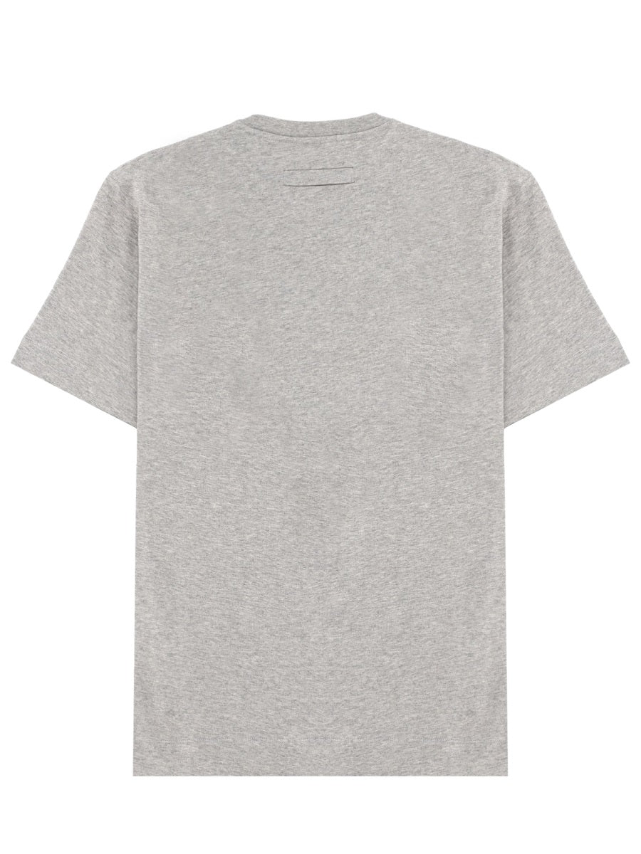 Classic Crew Neckline Chest Logo T-Shirt