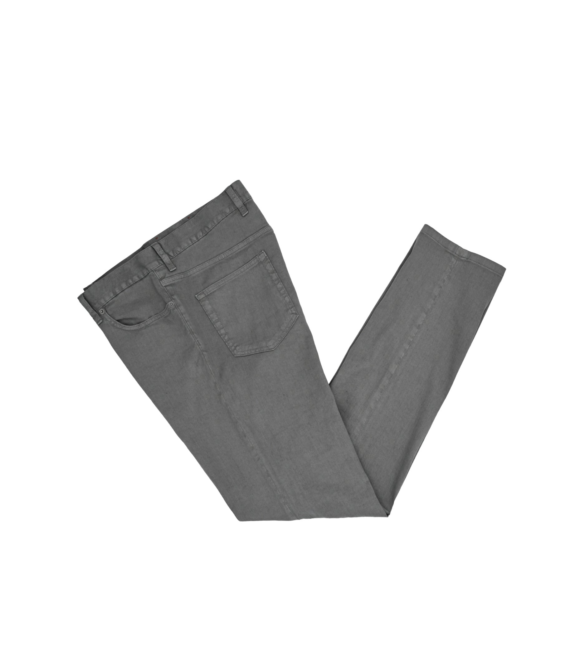 ZEGNA Comfort Linen and Cotton 5 Pocket Pants