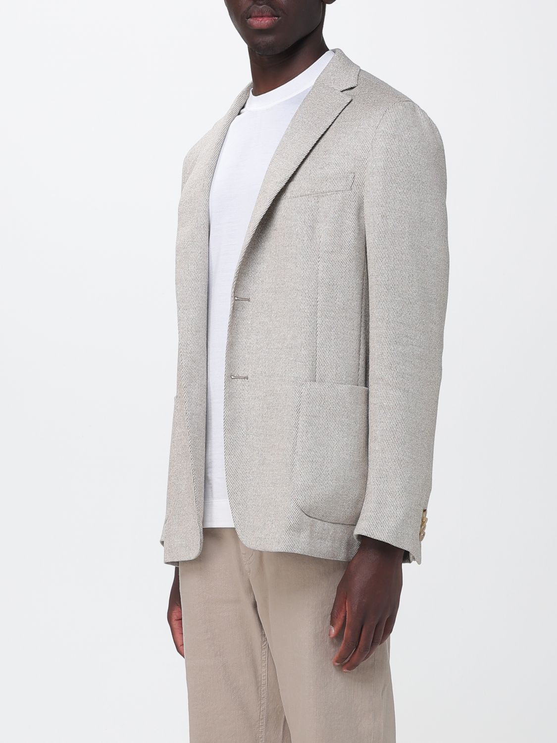 Zegna Jacket Men Water