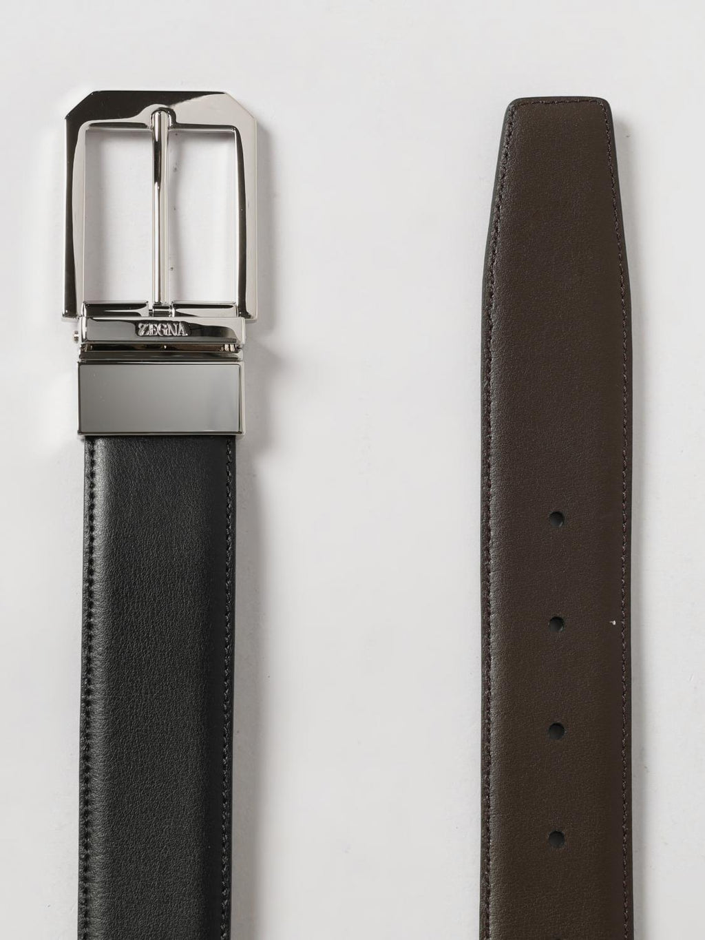 Zegna Belt Men Black