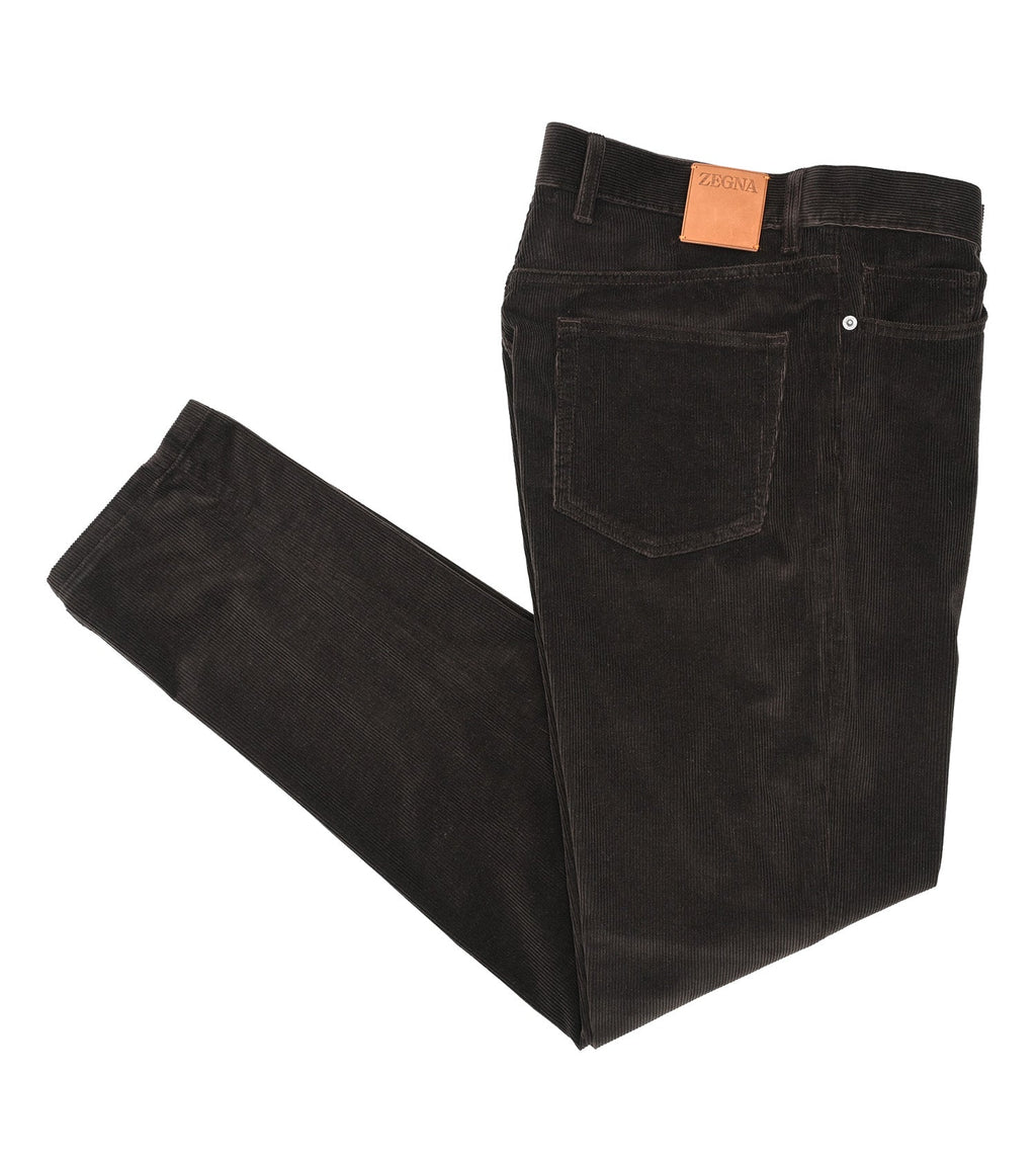 ZEGNA Cashco Corduroy Denim Pant
