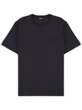 White Cotton Relaxed Crewneck T-Shirt
