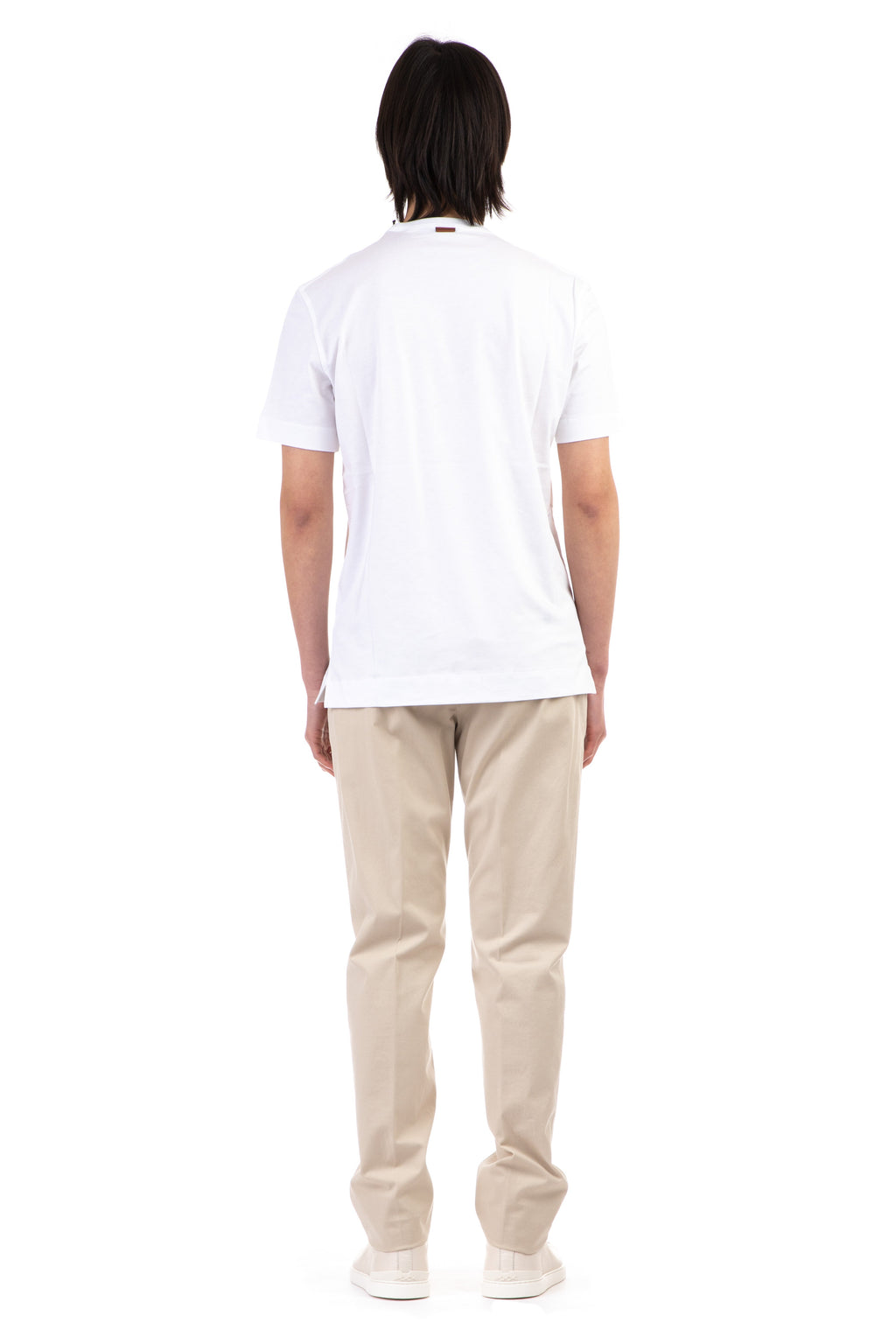 Mercerized Cotton Logo T-Shirt