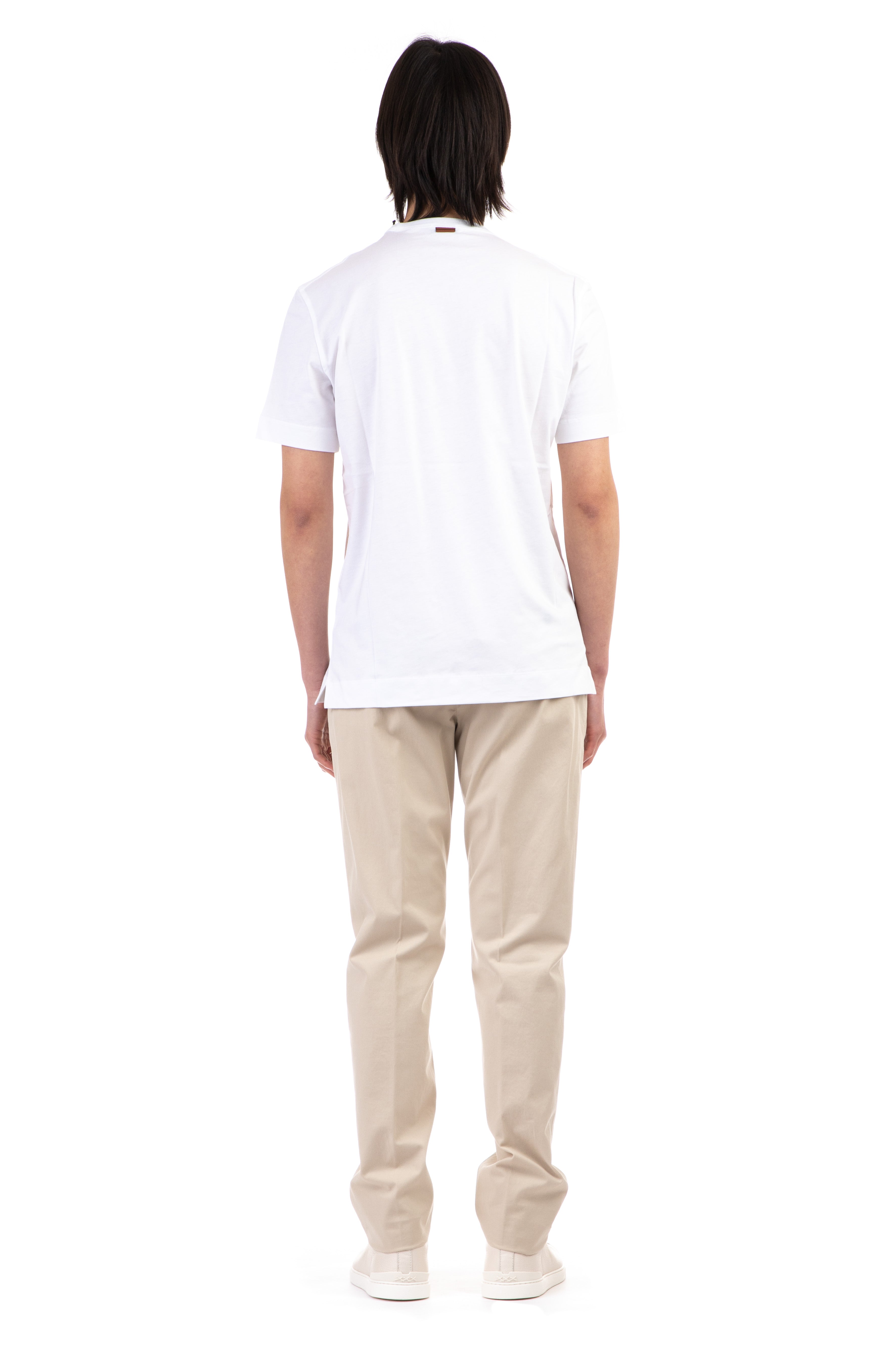 Mercerized Cotton Logo T-Shirt