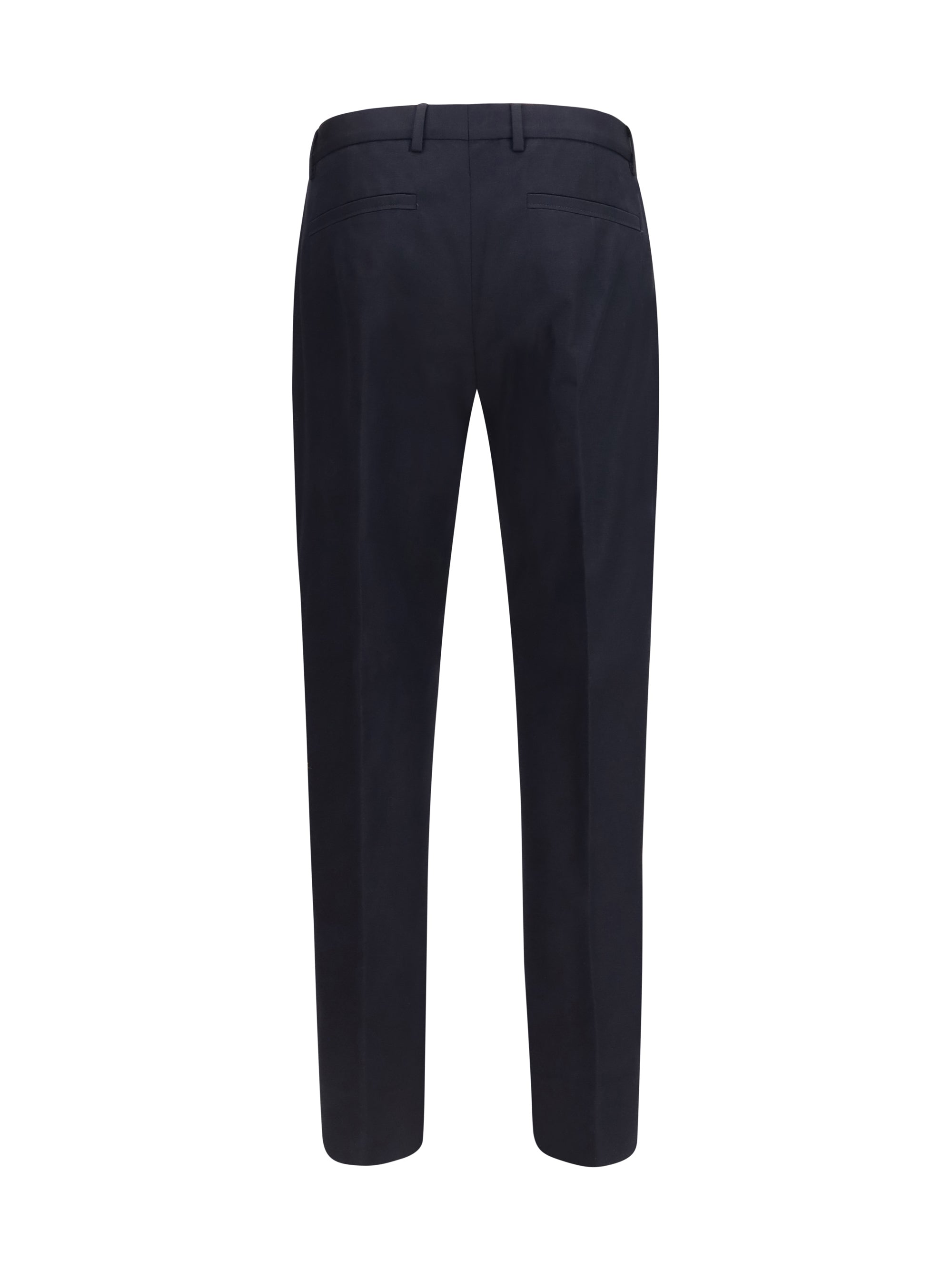 ZEGNA Cotton and linen tailored Pants