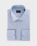 Light Blue Crossover Blend Shirt