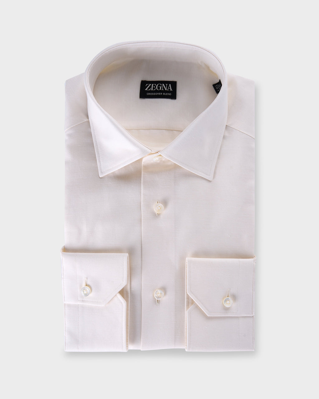 Cream Crossover Blend Shirt