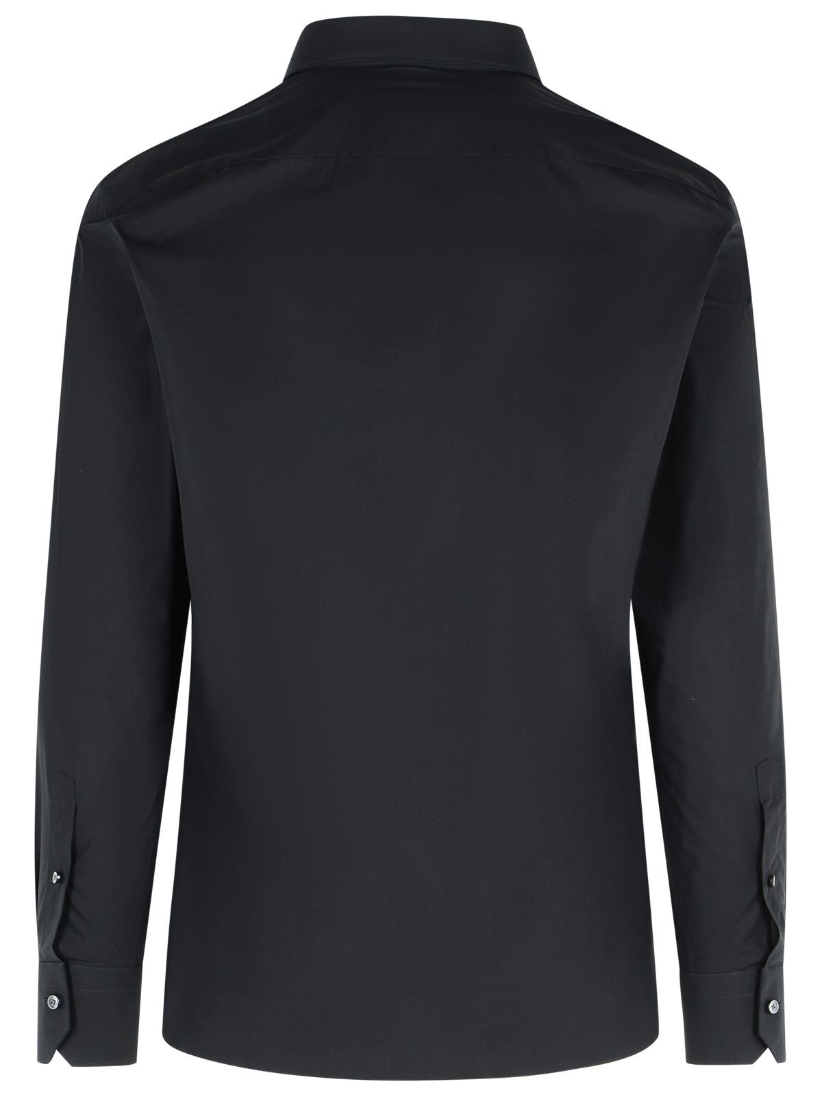 Zegna TROFEO Dark Blue Cotton Shirt