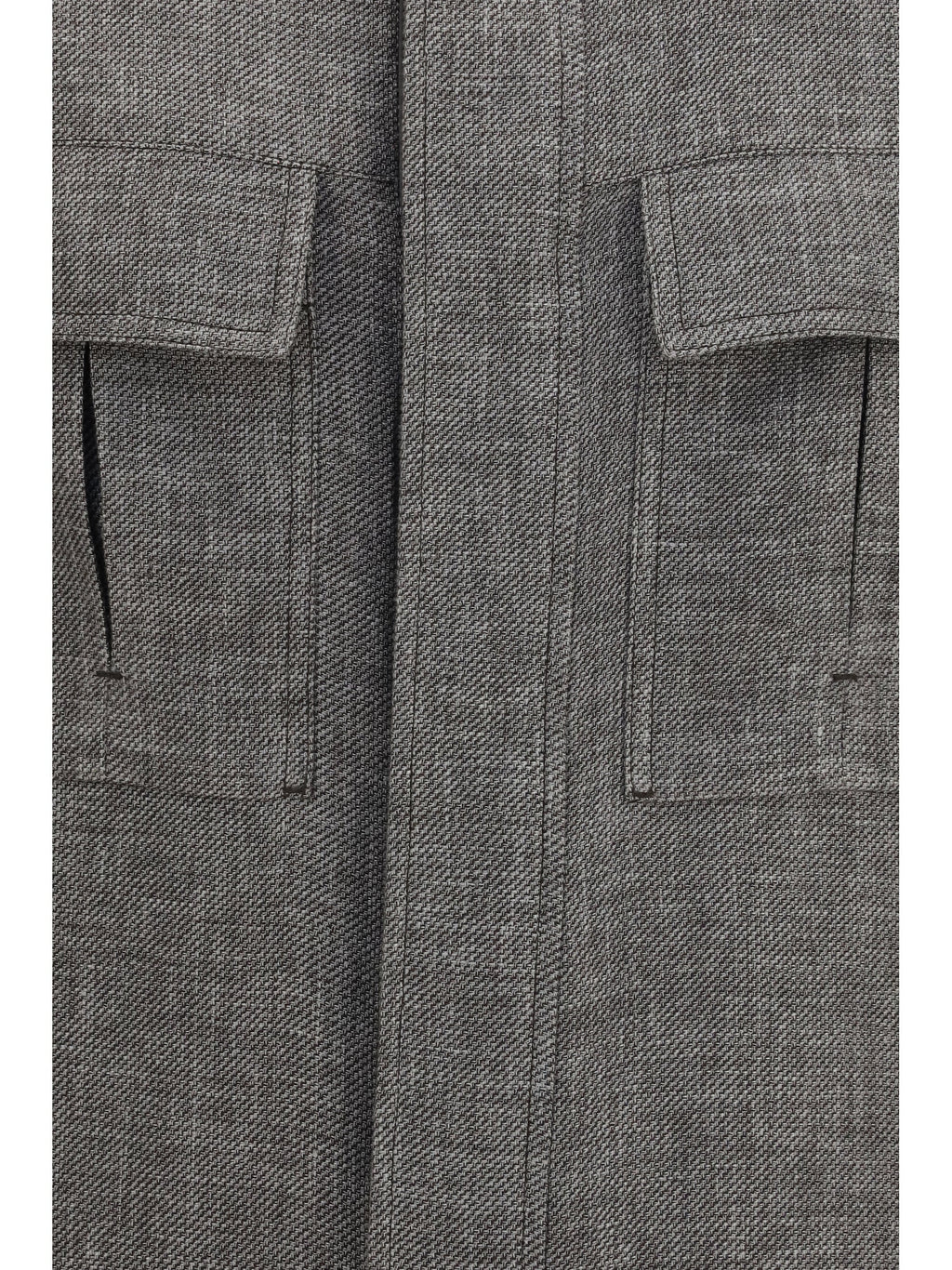 Zegna High-collar Shirt Jacket 001