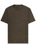 Oasi Linen Textured Crewneck T-Shirt