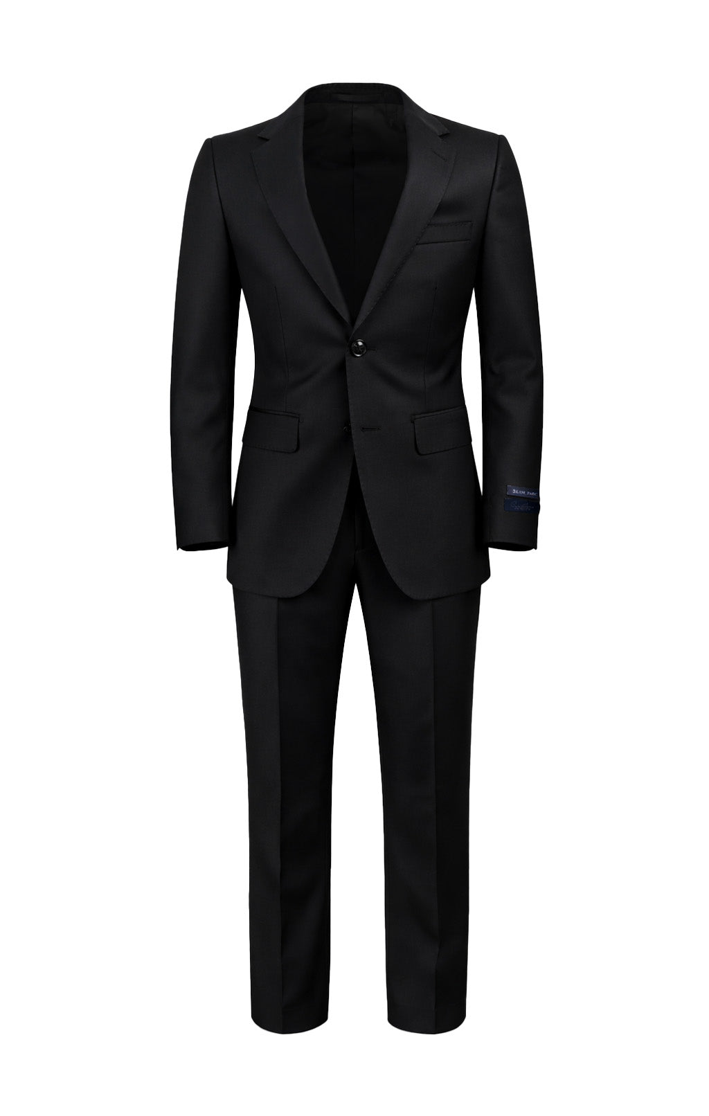 Men's Zegna Cloth Wool Suit  - Black
