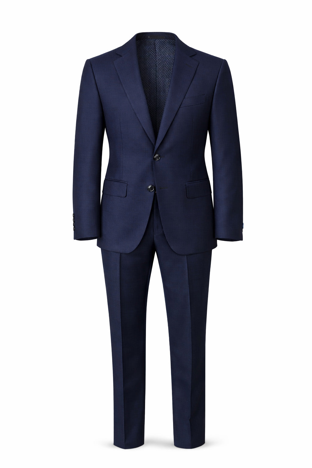 Boy's Zegna Cloth Wool Suit - Navy