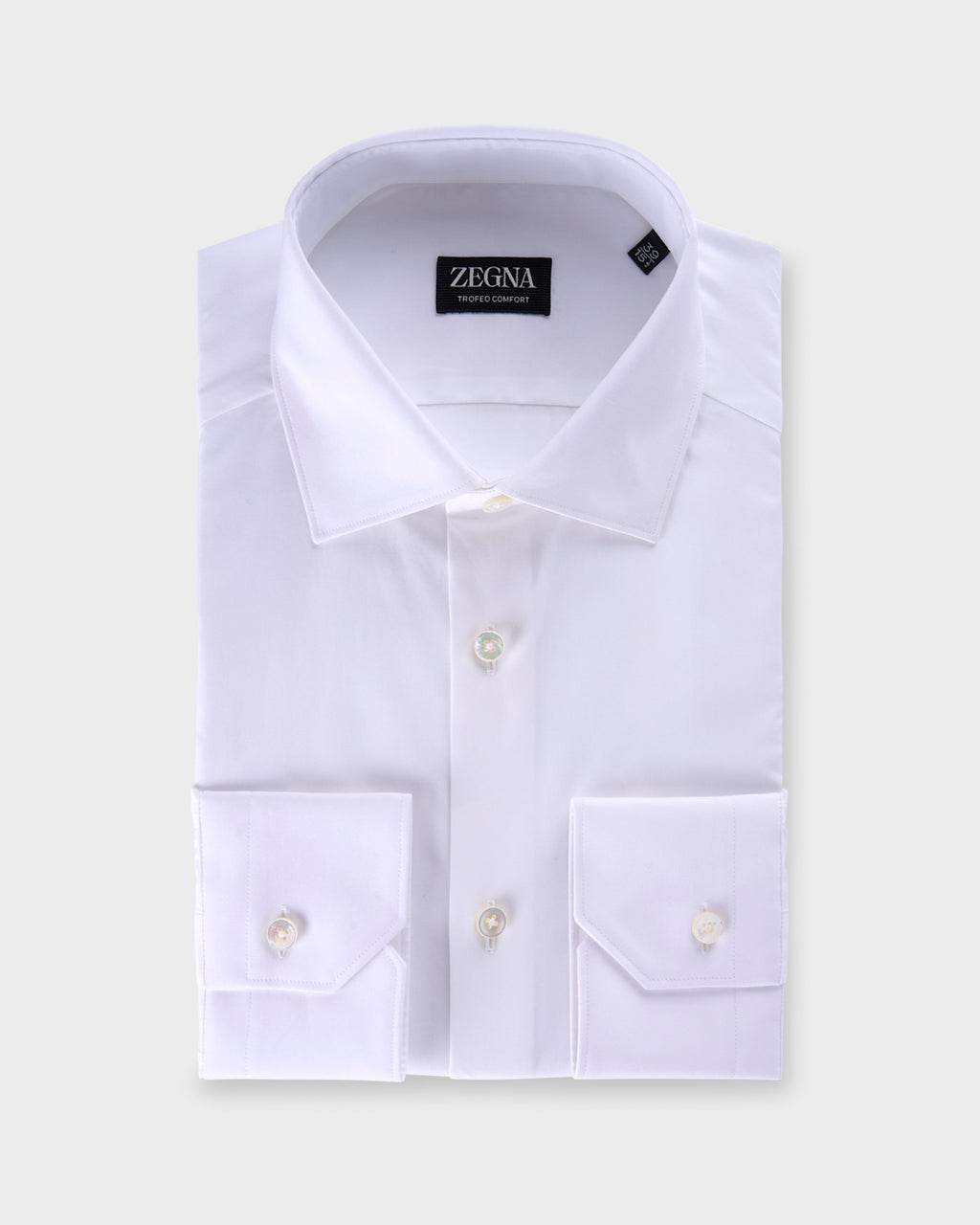 White Trofeo Comfort Cotton Shirt