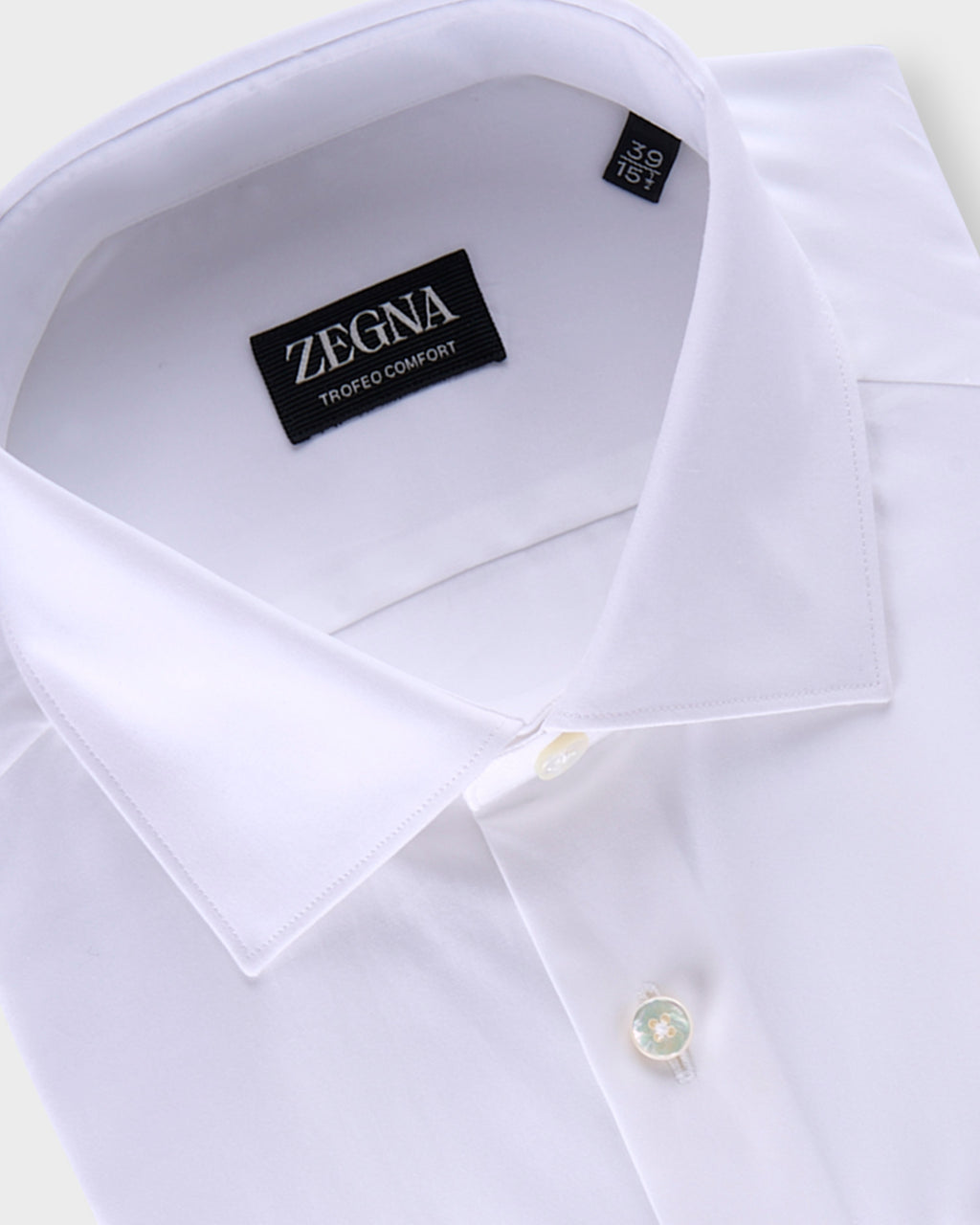 White Trofeo Comfort Cotton Shirt