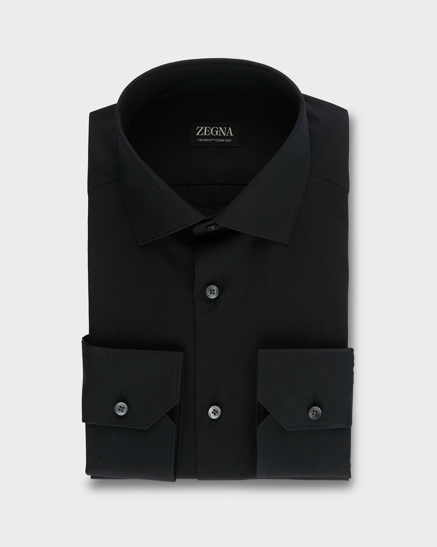 Black Trofeo Comfort Cotton Shirt