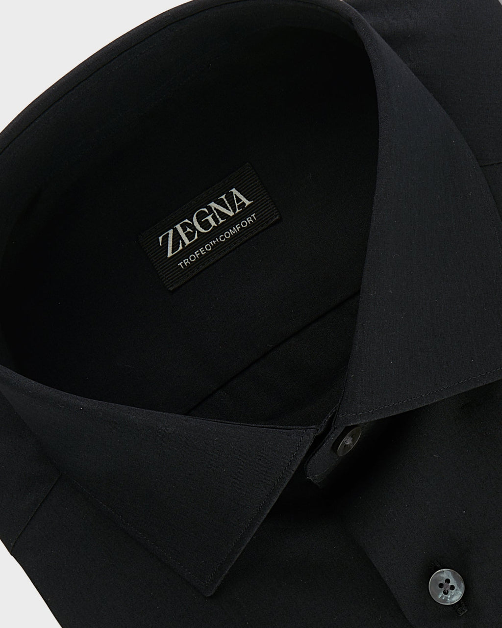 Black Trofeo Comfort Cotton Shirt