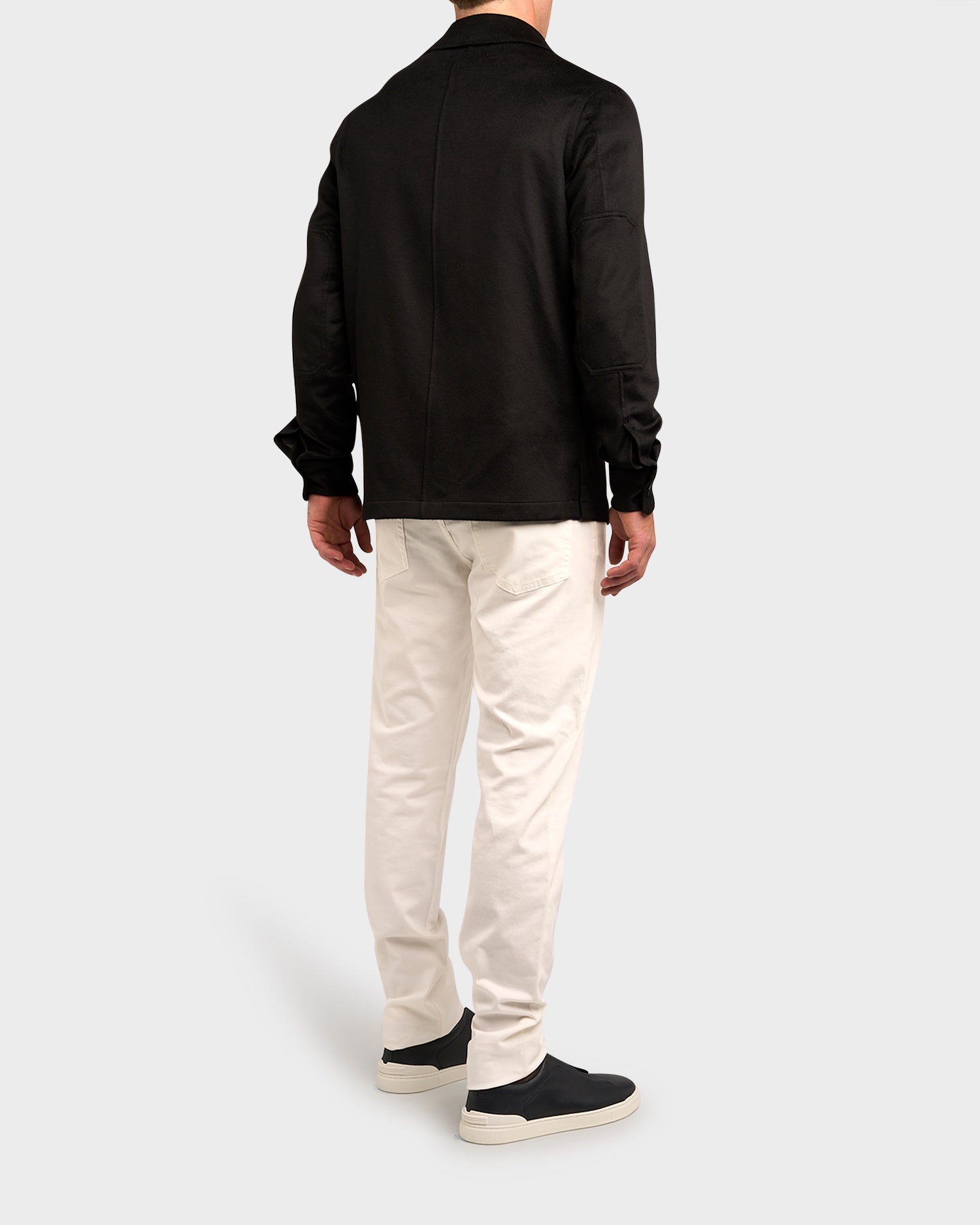 Black Oasi Cashmere Overshirt