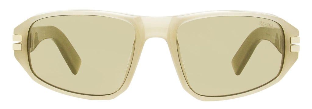 Zegna EZ0262 Lanyard Sunglasses — Beige