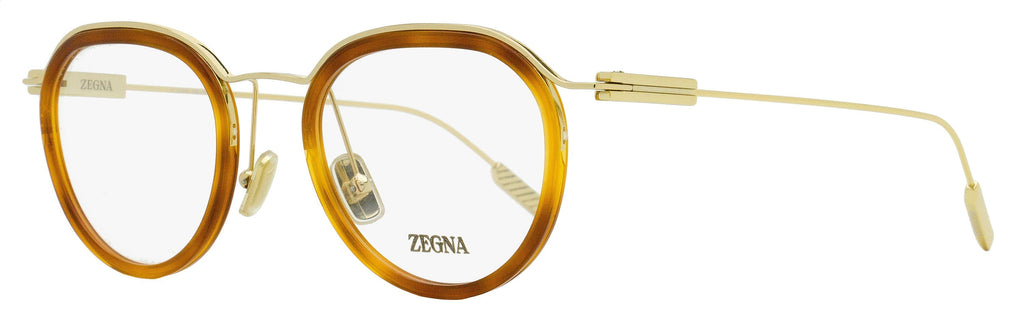 Zegna EZ5289 Floating Oval Eyeglasses — Gold