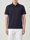 Zegna Polo Shirt Men Navy
