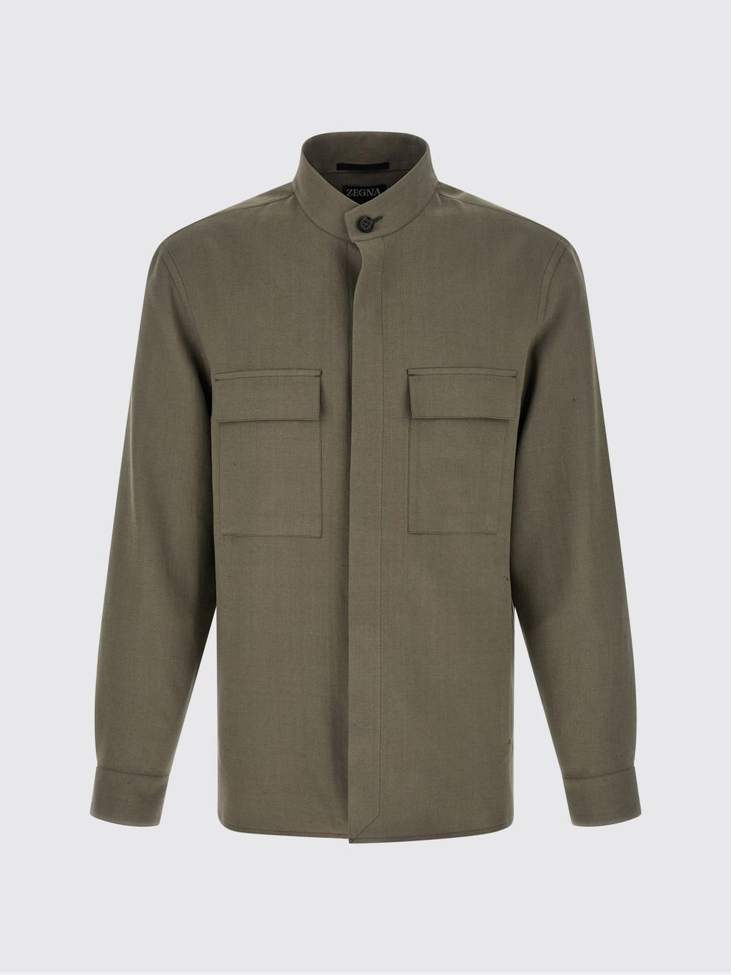 Zegna Jacket Men Grey