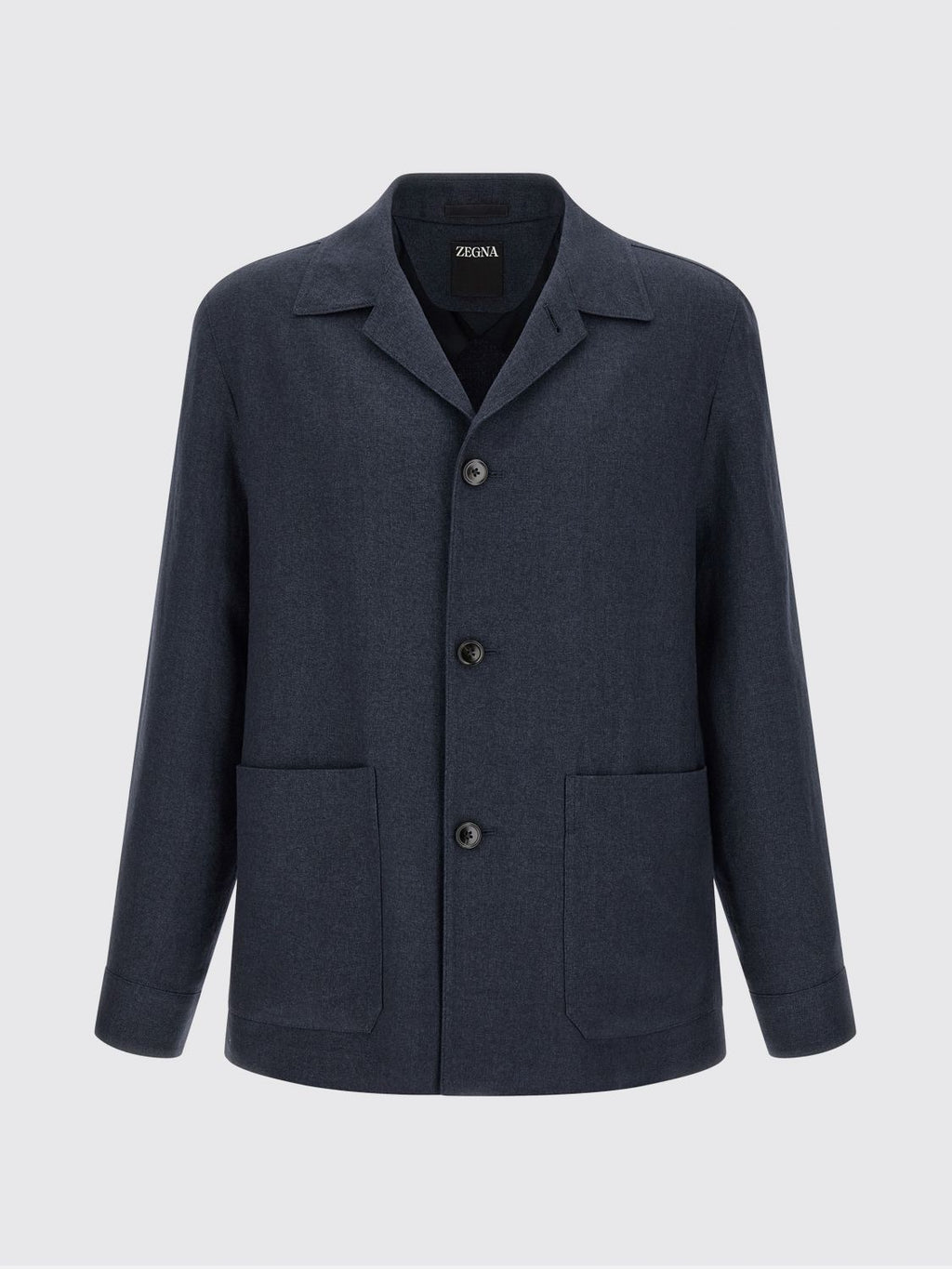 Zegna Jacket Men Blue
