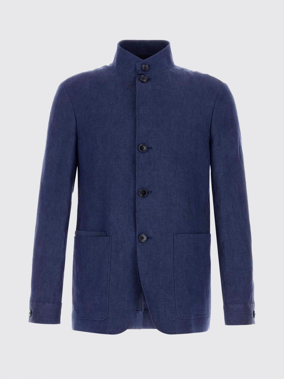 Zegna Jacket Men Denim