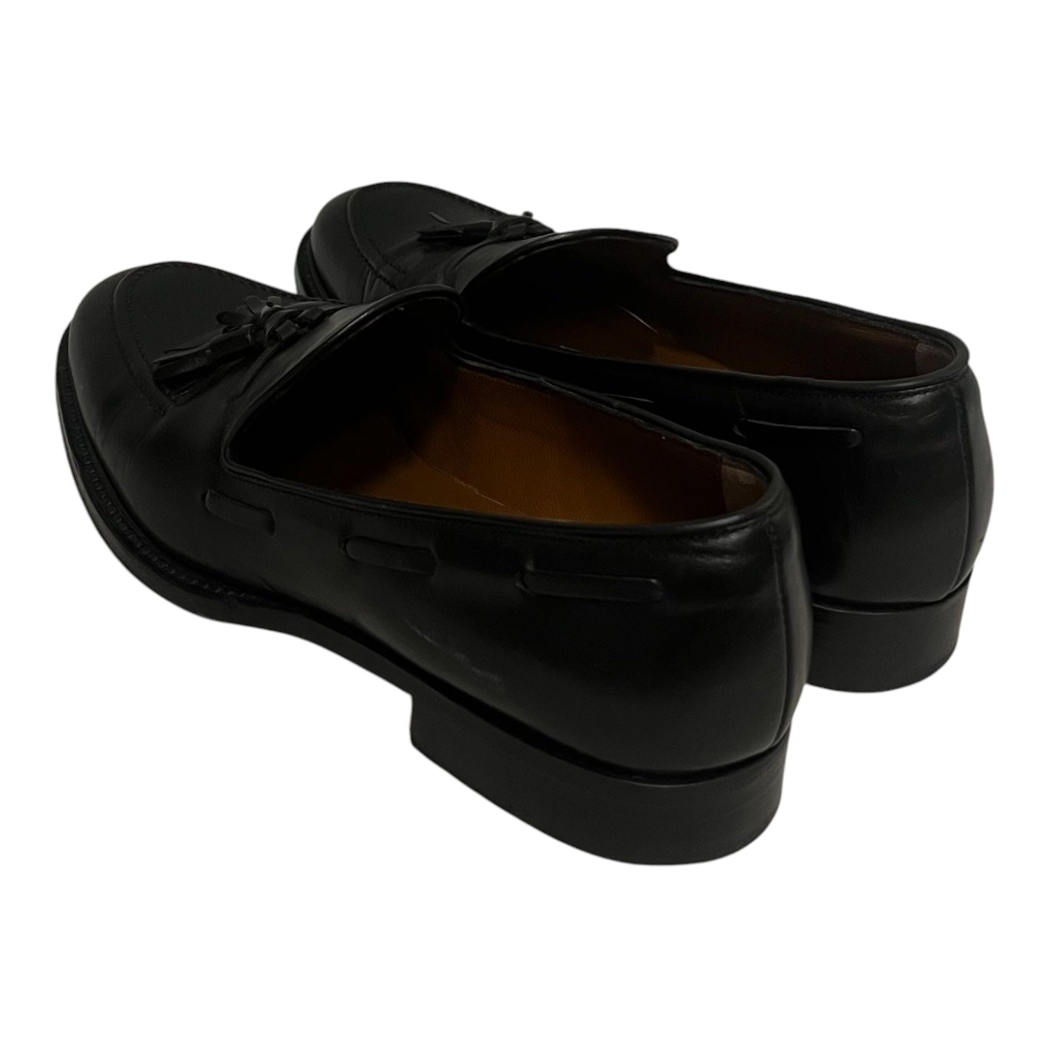 Ermenegildo Zegna/Loafers/EU 38/Leather/BLK/tassle loafers