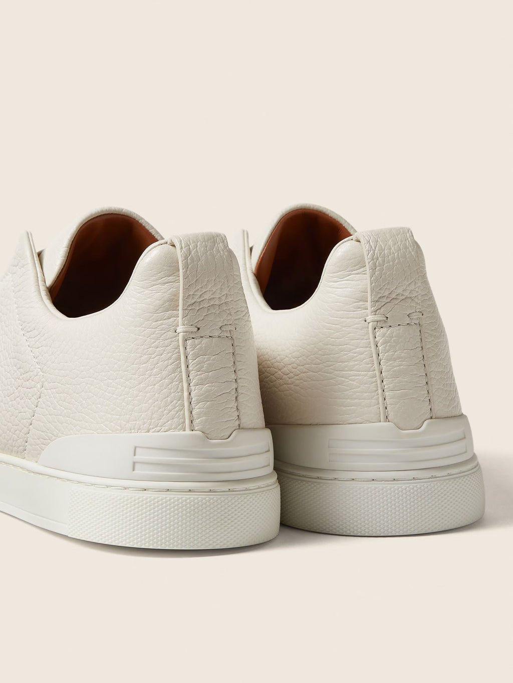 Zegna Triple Stitch Low Top Sneaker
