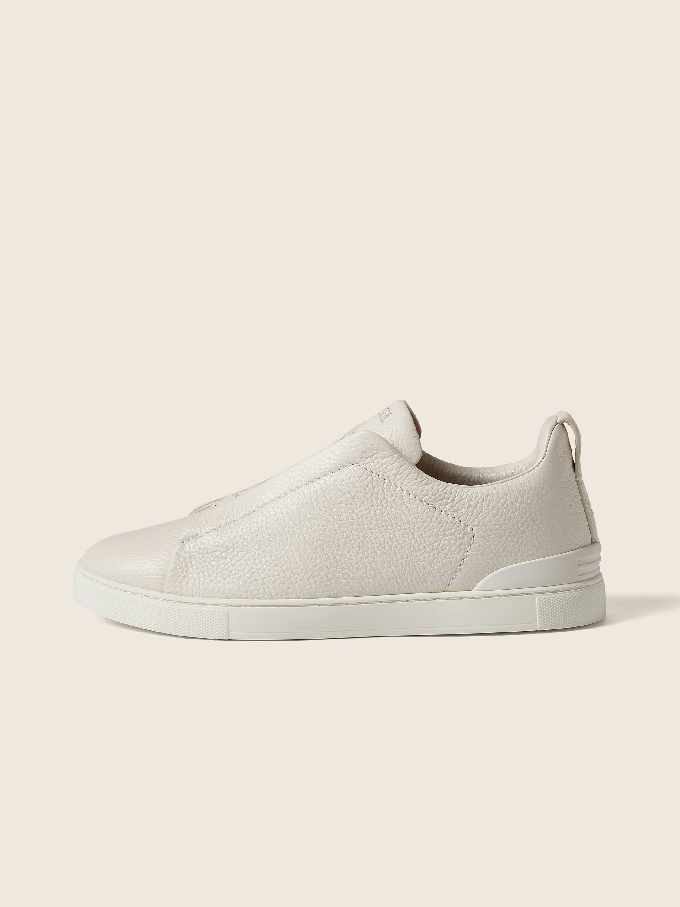 Zegna Triple Stitch Low Top Sneaker