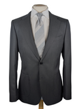 Benjamin x Zegna Suit Dark Charcoal Grey Wool/Silk
